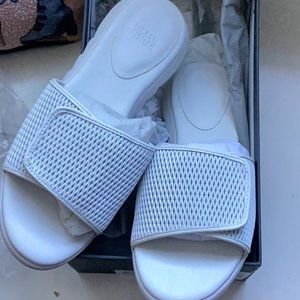 Eileen Fisher pool slides